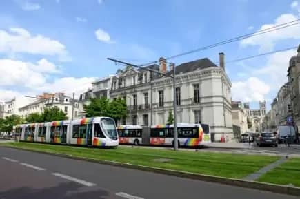 Photo tram bus Irigo Anger