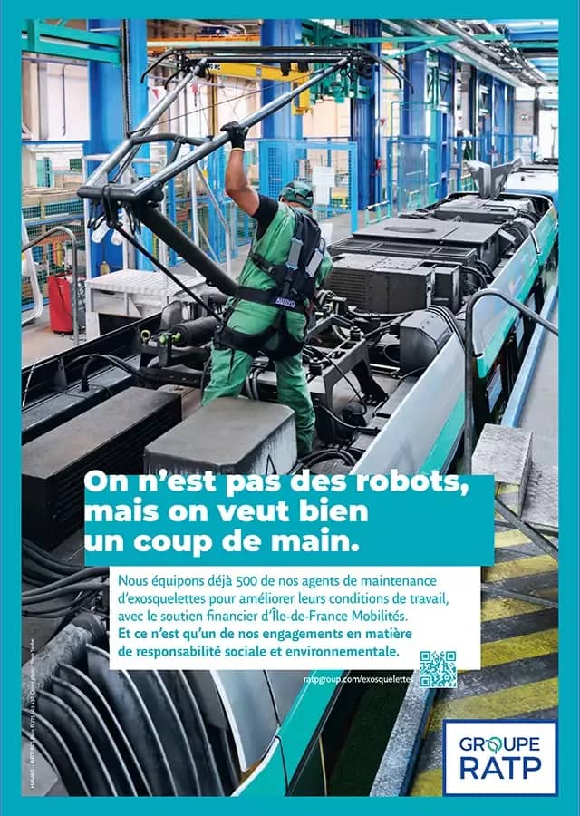 affiche exosquelette