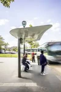 Bus en mouvement